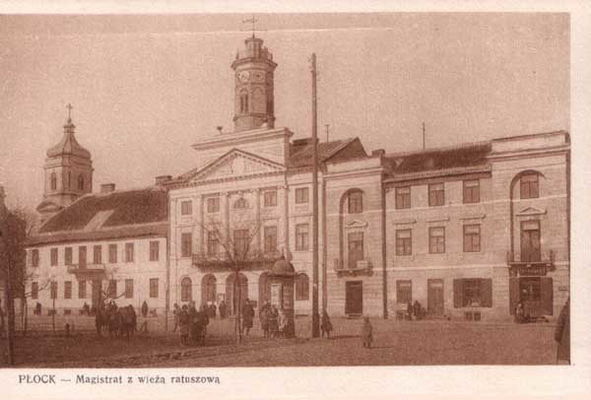 Magistrat z wieżą ratuszową
1923r.
