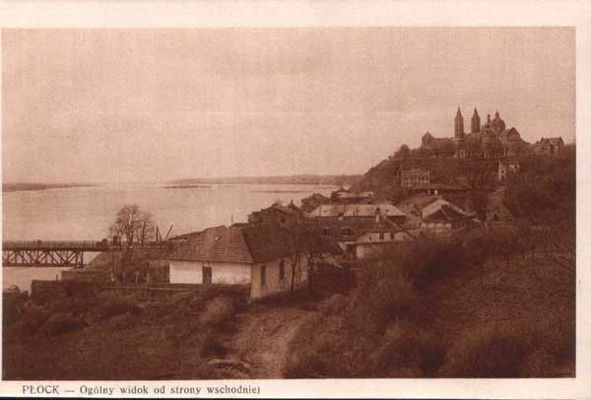 Płock od wschodu
w 1923r.
