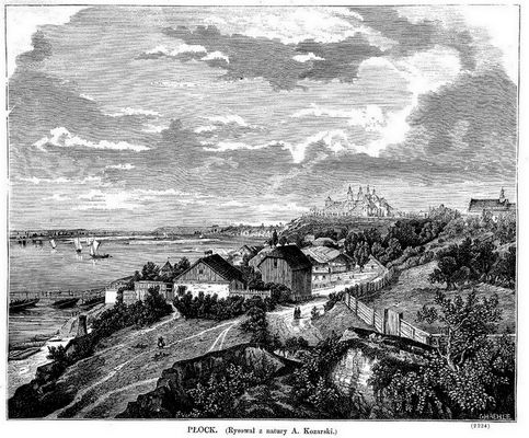 Płock
rysował z natury A. Kozarski
