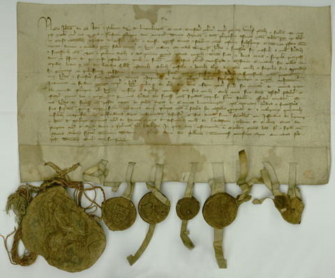 Umowa lenna króla Jana Luksemburskiego z księciem płockim Wacławem
z dnia 29 marca 1329 roku
