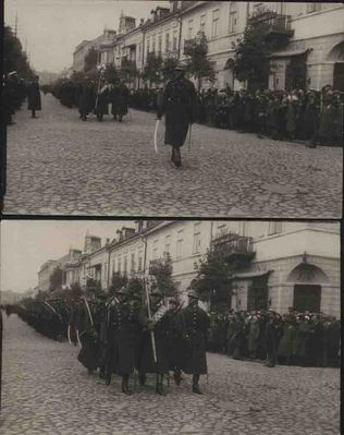 wojskowe uroczystości w Płocku
30 - ste lata

