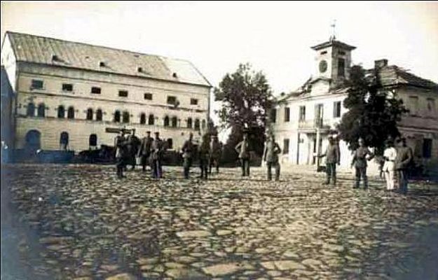 rynek w Wyszogrodzie
1916r.
