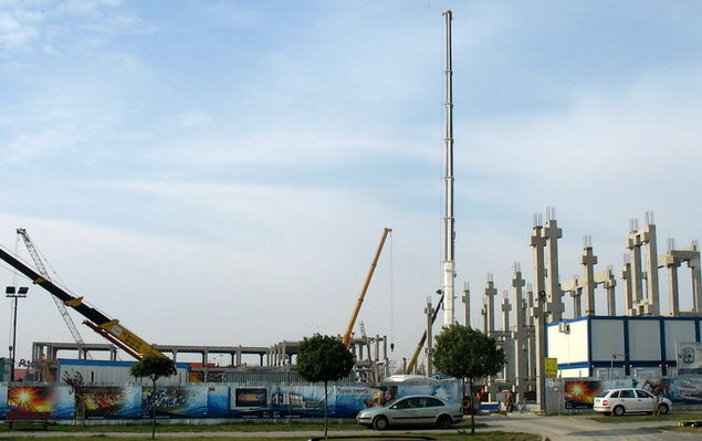 Galeria Wisła w budowie
24.X.2007r.
