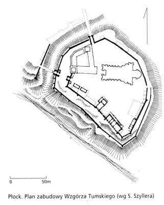 Plan zabudowy Wzgórza Tumskiego wg. Szyllera
Plan zabudowy Wzgórza Tumskiego wg. Szyllera
