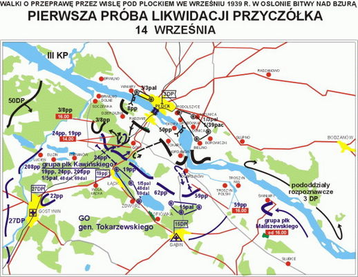 bitwa o Radziwie  14.09.1939r.
z artykułu M.Trubasa w "Notatkach Płockich" Nr 4/193 z 2002r.

