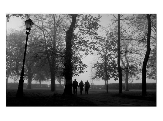 filozoficzne rozmowy
park obok katedry 
