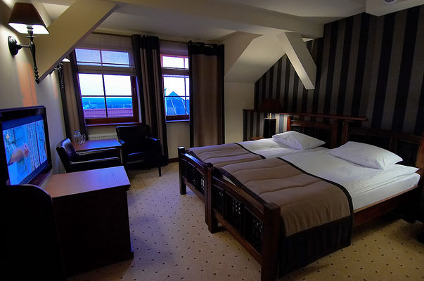 Hotel Tumski - wnętrze pokoju
