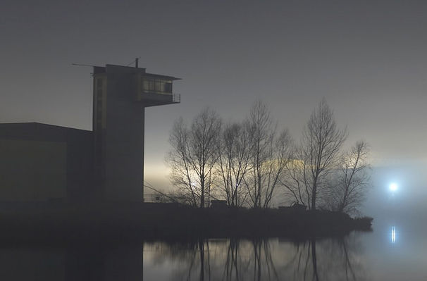 Wejście do portu w Radziwiu
