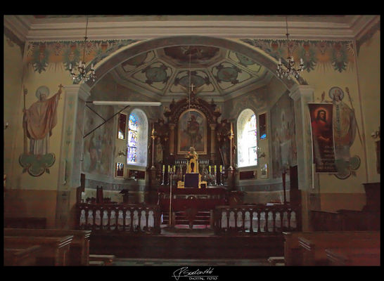 Wnętrze Koscioła w Orszymowie
