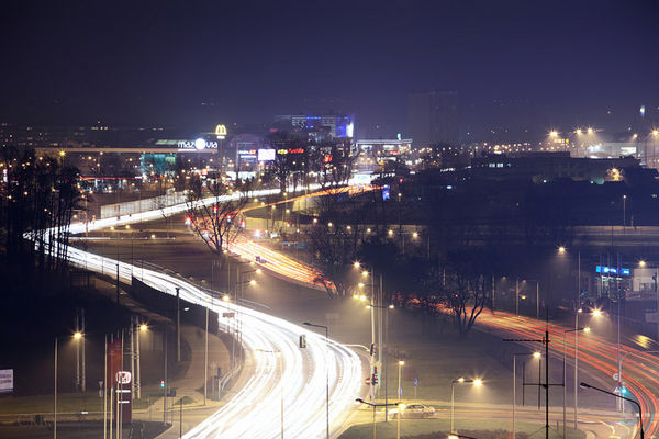 Ruch na Wyszogrodzkiej
Widok na Podolszyce
