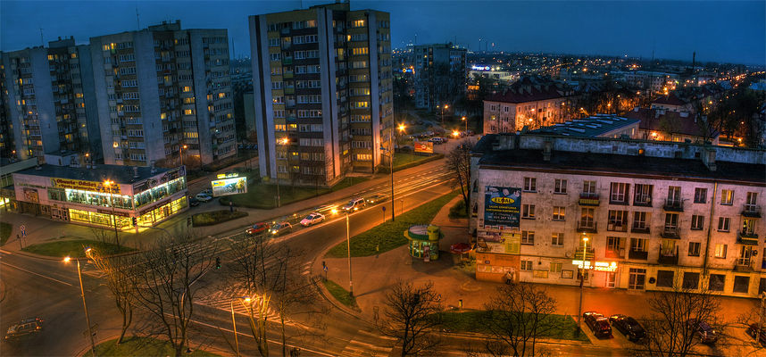 Skrzyżowanie
[i] al. Floriana Kobylińskiego - Bielska - al. Stanisława Jachowicza[/i]
