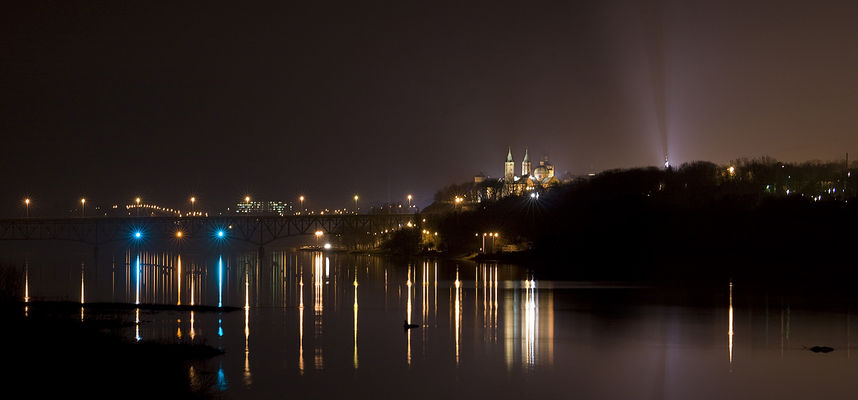 Gra świateł
Mini panorama "Wiślanej wizytówki" Płocka
