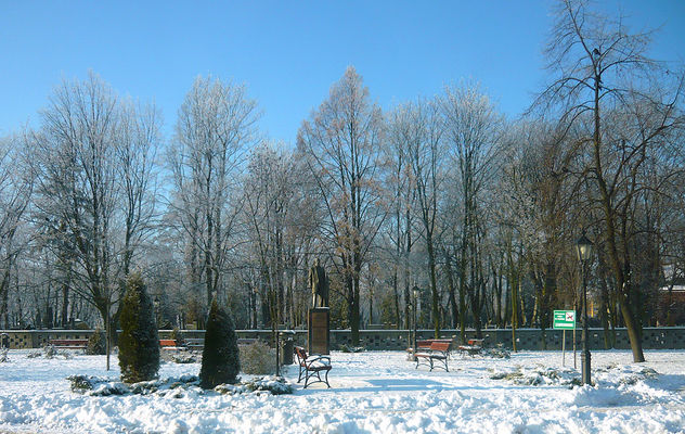 Skwerek przy ul. Łukasiewicza
