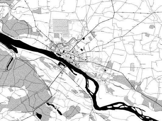 Płock i Okolice 1999-2004
Centralny fragment mapy 

