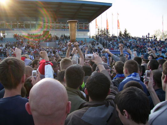 Puchar Polski dla Wisły Płock
Mecz rozegrany 3 maja 2006r na stadionie Wisły Płock
