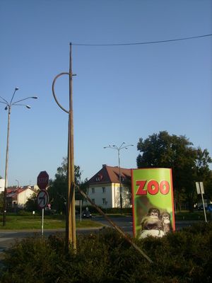 "petka"
pozostałość po ostatniej starej latarni typu "petka"
