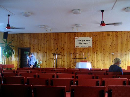 Sala Królestwa w Zborze Świadków Jehowy przy ul. Modrzewiowej
