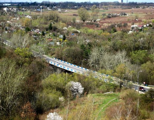 Most przez Parowę na Winiary
