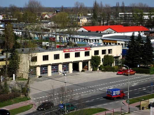 Straż Pożarna przy ul. Gwardii Ludowej
