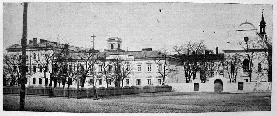 Gmach seminaryjny od ulicy
"Płock - Monografia Historyczna"
