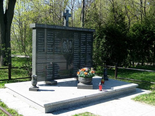 Pomnik ofiar II-giej wojny światowej, pracowników Cukrowni Borowiczki
