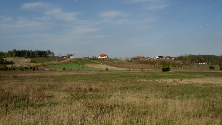 Imielnica - Widok od strony Wisły
