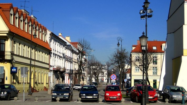 Widok na ul. Bielską ze Starego Rynku
