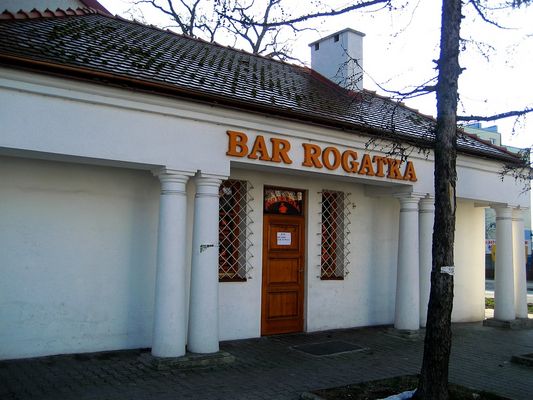 Bar "Rogatka" w południowej Rogatce Płońskiej
