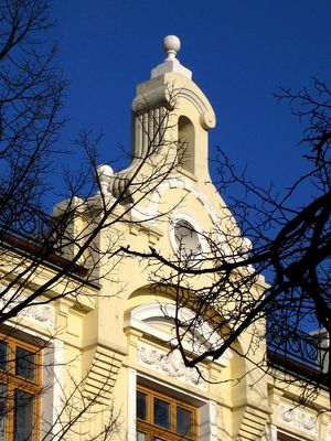 Fragment budynku Szkoły Muzycznej
