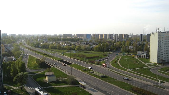 Widok ogólny na al. J. Piłsudskiego
