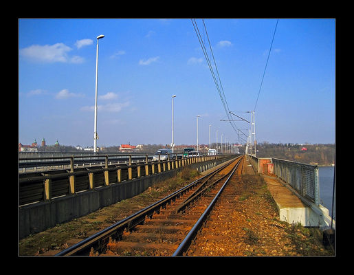 Na moście im. Legionów marszałka J. Piłsudskiego
Widok od strony Radziwia
Słowa kluczowe: most im. Legionów marszałka J. Piłsudskiego