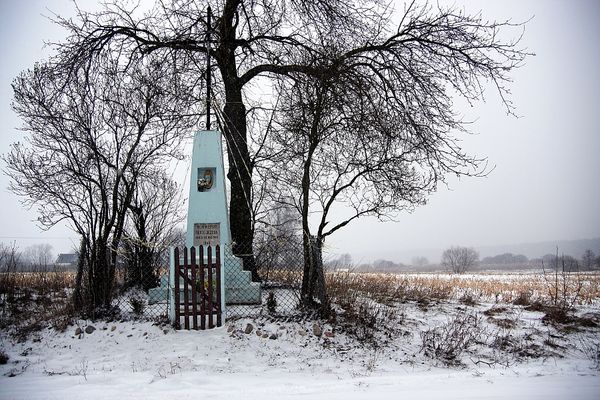 Dzierżąźnia - przydrożna "kapliczka"
