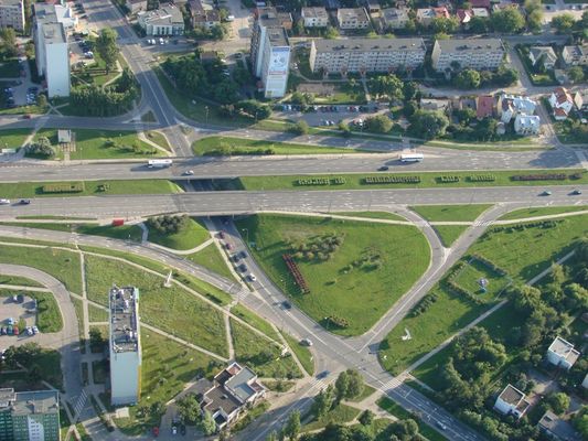 Wiadukt al.Piłsudskiego nad ul.Spółdzielczą
Słowa kluczowe: lotnicze wiadukt Piłsudskiego/Spółdzielcza