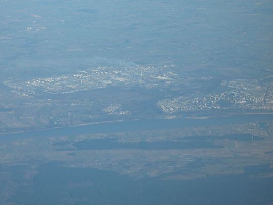 Kombinat i zachodnia część Płocka
