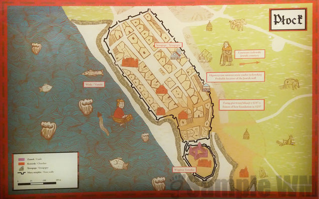 Fragment ekspozycji z Muzeum Polin
