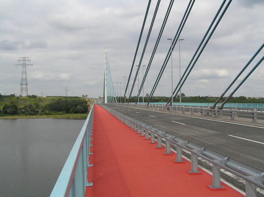 Ścieżka rowerowa na Nowym Moście
