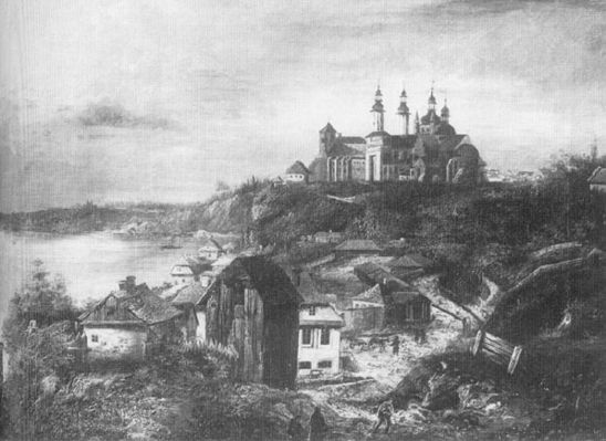 Zamek
według obrazu z pierwszej połowy XIX wieku
Słowa kluczowe: Zamek