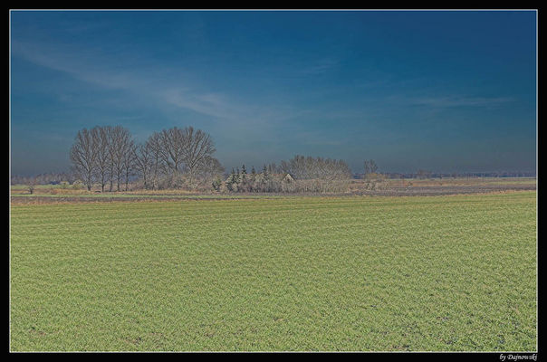 Dom pośrod pola
Czachorowo koło Płocka.
