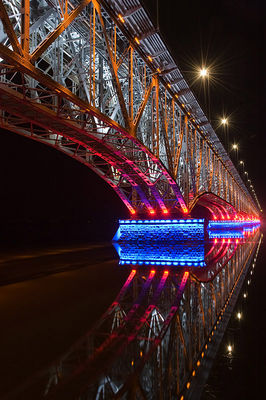 Most im. Legionów J. Piłsudskiego
Słowa kluczowe: most iluminacja