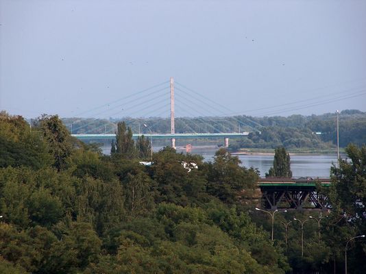 Panorama ze wzgórza - dwa mosty
Piękny i coraz nowocześniejszy Płock
