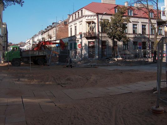 Ulica Tumska - remont
Lato 2006
