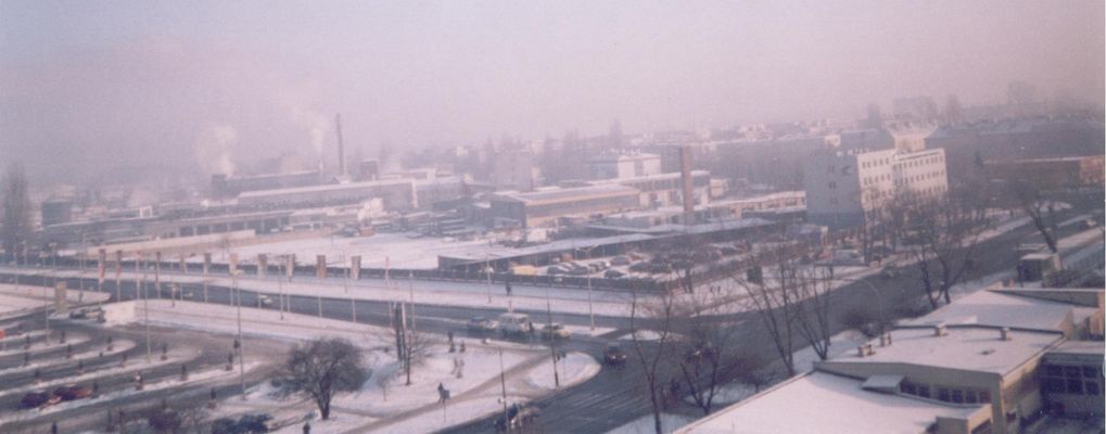 ul. 1000-lecia
zima 2003 roku
niedawno wybudowany market
widok na przyszłą galerię Mosty
Słowa kluczowe: tysiąclecia