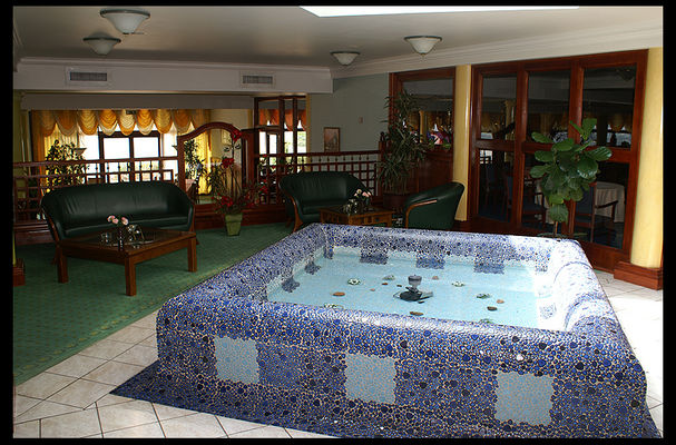 Fontanna w hotelu "Starex"
