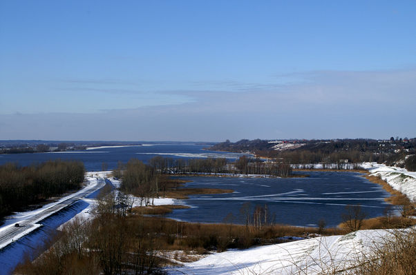 Sobótka zimową porą
