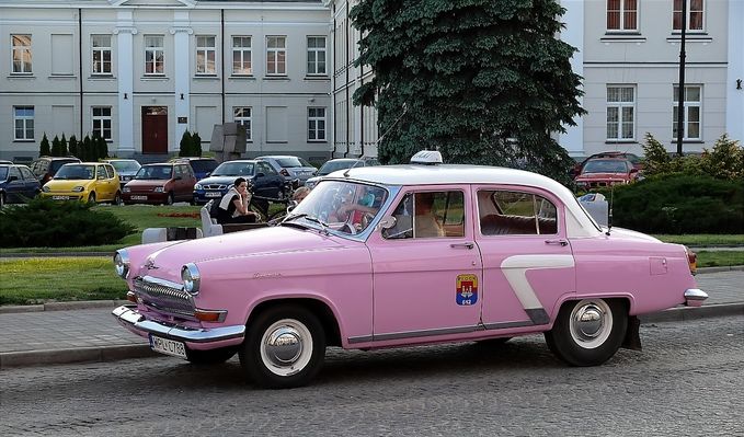 Najstarsza taksówka w Płocku

