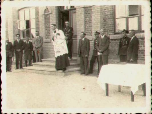 Uroczystości związane z oddaniem do użytku remizy strażackiej OSP na Podolszycach.
