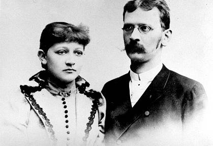 Rodzice Władysława Broniewskiego - Zofia z Luboniedzkich i Antoni Broniewscy
