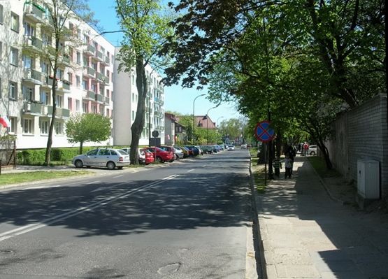 Płock ulica Warszawska
