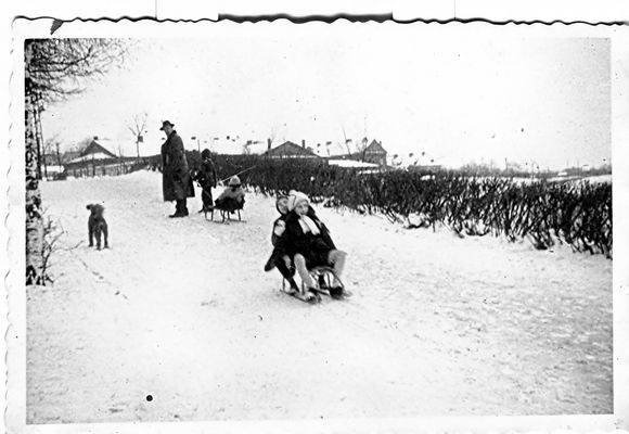 Na Górkach koniec lat 50-tych.

