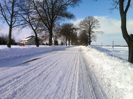 Zima
Trasa  Mała Wieś - Bodzanów
